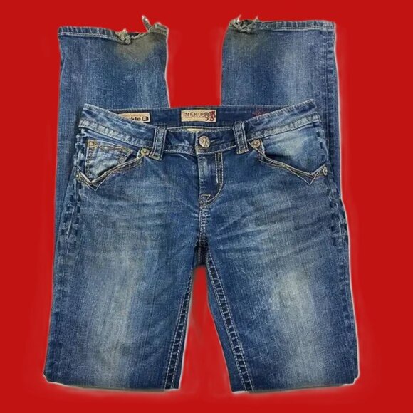 MEK USA DNM western work, lowrise Jeans size 28 X 34 - Picture 4 of 6